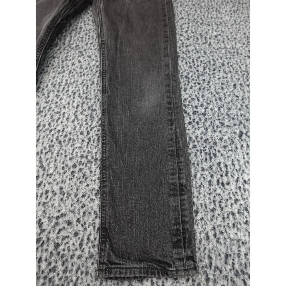 Levis 511 Slim Fit Jeans Mens 31x30 Gray Faded Denim 19111-0063